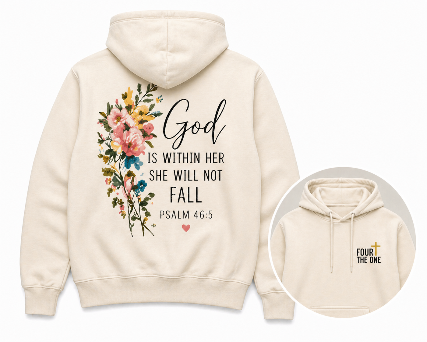She Will Not Fall – Faith Floral Collection