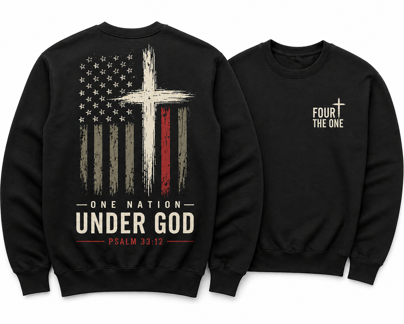 One Nation Under God – Faith & Freedom Tee