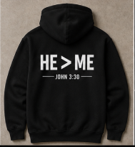 He > Me – Faith Apparel (John 3:30)